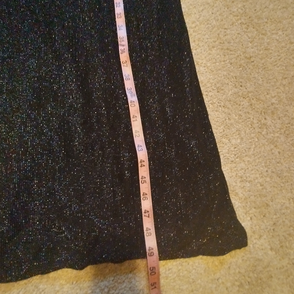 Vintage Metamorphosis Black Sparkle Evening Dress - Picture 7 of 9